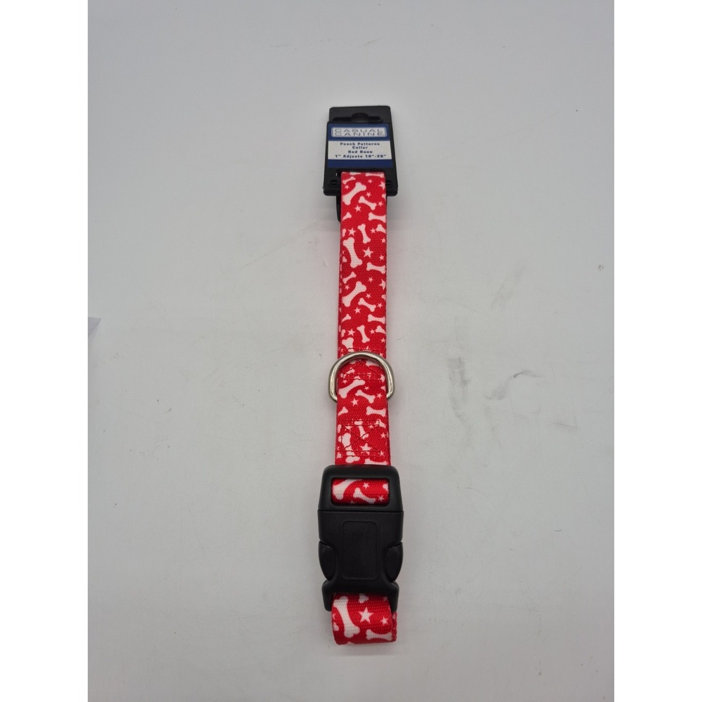Dog Collar Casual Canine 1" 18-26" Adjustable L/XL NWT